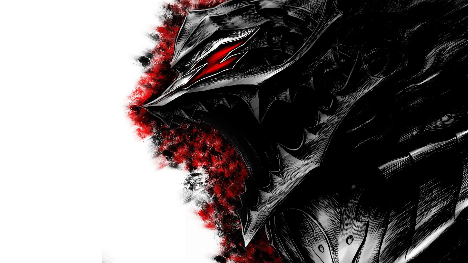 Guts et le Loup II — Wallpaper Berserk