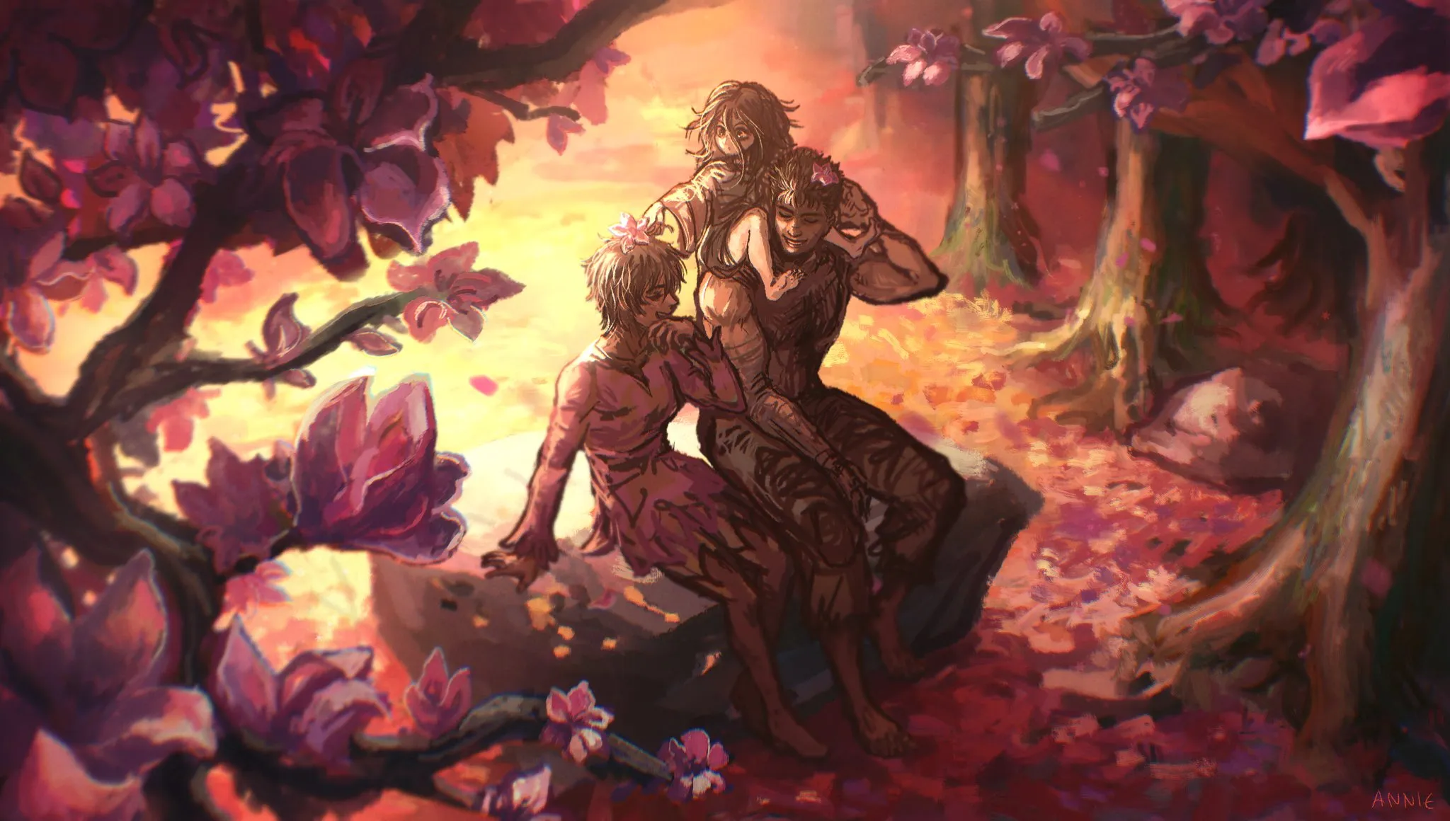 Guts et Casca — Wallpaper Berserk